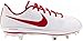 Nike Womens Cleats (White/University Red-White, us_Footwear_Size_System, Adult, Women, Numeric, Medium, Numeric_10)