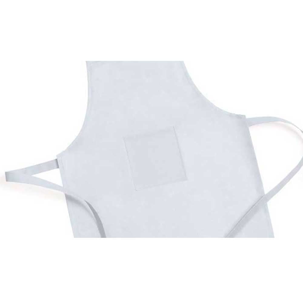 Set di 25 grembiuli per bambini con cappello per "piccoli cuochi". Colore: bianco. Per compleanni, carnevale, feste o eventi con bambini., bianco, Medida: 59 cm largo x 40 cm ancho