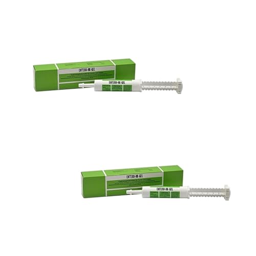 Selectavet ENTERO-HK-Gel | Doppelpack | 2 x 30 ml | Für Hunde und Katzen | Ergänzungsfuttermittel zur Unterstützung der Widerstandskraft | Mit kolostralen Immunglobulinen