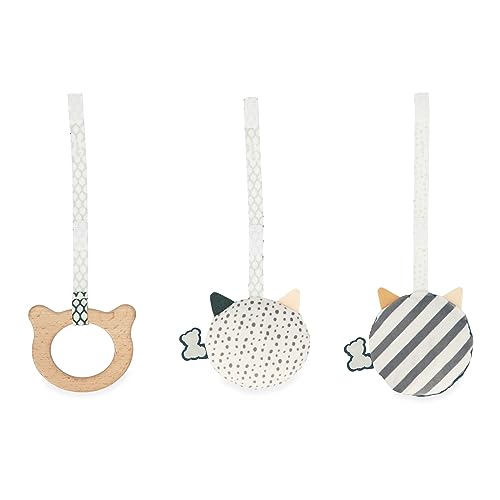 Kaloo, Stimuli, 3 Portable Sensory Accessories, Cat Toys, Baby Accessories, Fine Motor and Hearing Development Toys - Image 3