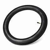 Camere D'aria per Bici, 14x2.125, 14X2.50, 16x2.125, 16X2.50, 16x3.0, 18X2.125, 18x2.50 Camera D'aria in Gomma Butilica per Bici Elettriche con Valvola Piegata in Metallo Accessori per(16X3.0 Elbow)