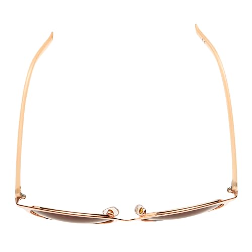 Nine West Women's Danae Sunglasses Aviator, Rose Gold, 61mm4