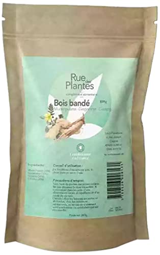 RUE DES PLANTES - Bois Bandé poudre 100g - mélange de muira puama, de ginseng, de Tribulus et de gingembre Cover