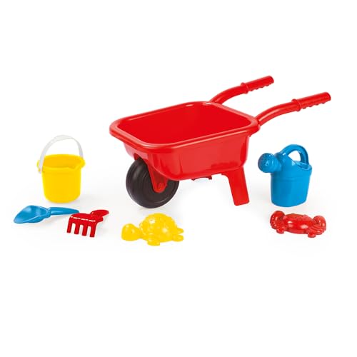 Brouette de plage DOLU kit de sable et jouet de jardin enfant