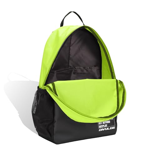 Image of DIVULGE Coral 24 Liters Large Neon Casual Backpack with Laptop sleeve, Front Pocket and Water Bottle Pouch (Neon)