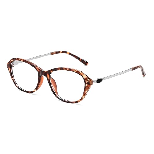 Image of FEISEDY Fashion Rectangular Blue Light Glasses for Women Retro Small Frames Vintage Trendy 90s Square Eyeglasses B0255
