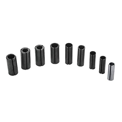 Broco Woodworking Router Bit Chuck Collet Adapter Split Bushing Milling Cutter Holder