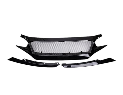 Grilles avant en carbone pour Civic FK7 FK8 Type-R pour optimiser le flux d'air