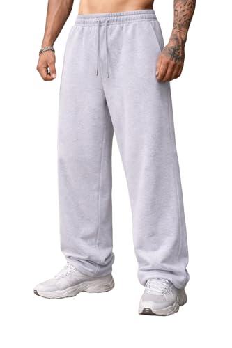 Image of Rockwell Men's Baggy Sweatpants | Cotton Terry Relaxed Fit Joggers for Men | Oversized Streetwear Track Pants | Casual Gym & Everyday Wear| 009