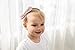 FANCY CLOUDS Baby Girl Headbands with Bows and Flowers,Soft Nylon Knot Hair Accessories for Newborn Infant Toddler Girls (000)