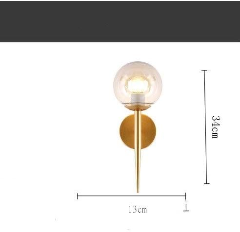 KUYT Lamp Licht Moderne Stijl E27 Led Waart Lamp Glaak Gland Kall Lammer Lamp Aansle Commans Slaapkamer Verkambadbad Lamp Lank Lamp/Goud/Een Maat photo 2