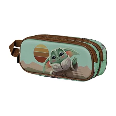 Star Wars The Mandalorian Double Pencil Case Cover