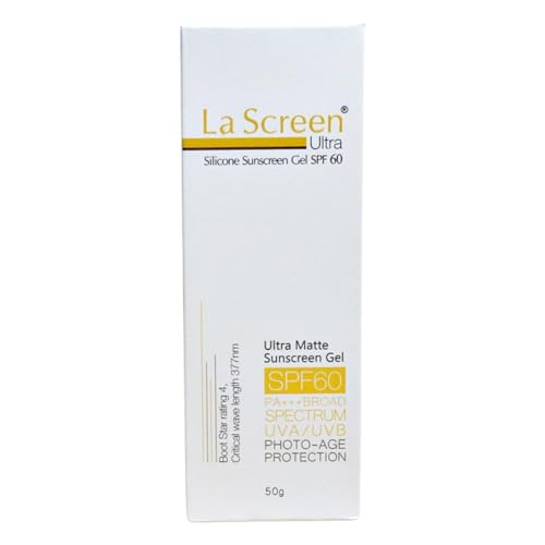 Image of La Screen Ultra Silicone Sunscreen Spf 60 P+++ - Tube of 50g Gel