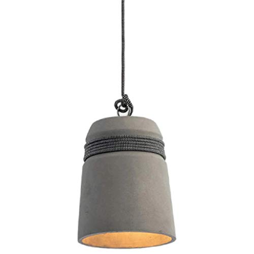 Lampe LED en ciment rétro au design nordique industriel et unique