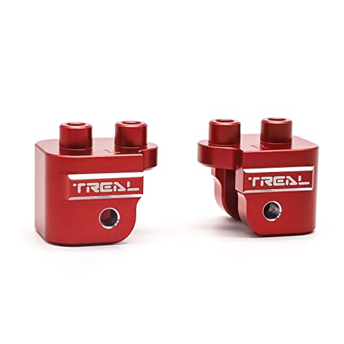 Maillons supérieurs Losi Hammer Rey 1/10 TREAL en alu rouge de haute précision