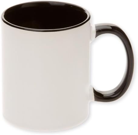 Premium Grade A 11oz. Black Sublimation Blank Mugs (Qty 36)