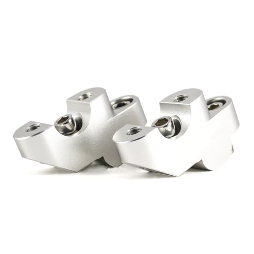 Rehausseur guidon moto XT660Z Tenere XT 660 Z pince de montage silver