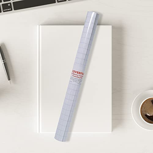 1ABOVE Hochwertige Rolle mit transparenter Rückseite aus Kunststoff (33 cm x 3 m)