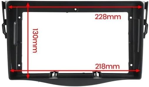 自動車部品 カーラジオフェイシアフレーム ステレオヘッドユニットパネル 9インチ に適合する RAV4 2005 2006 2007