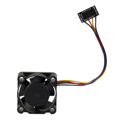 3D Printer DC5V 2510 Extruder Hotend Cooling Fan for Bambu Lab P1P/P1S, 25x25x10mm 0.2A Current for 3D Printer, Cooling 