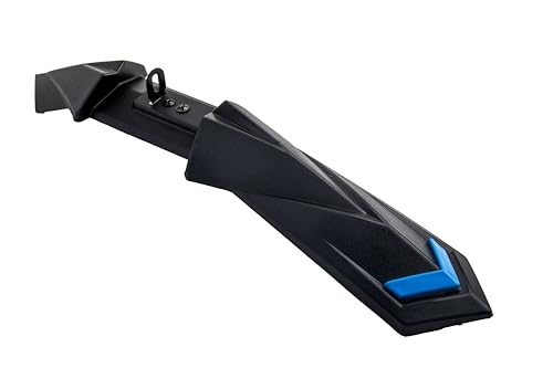 Image of Dark Horse Bicycle MX2 Fender Set, Suitable for 24 inch & 26 inch Inch Cycle, V-Brake Model, MTB & ATB Cycles, Durable Clamp Fitting New Mudguard for Cycles (Blue)