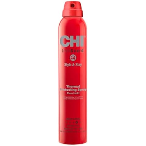 CHI 44 Iron Guard Style & Stay Firm Hold Protecting Spray, Heat Protectant & Hairspray for a Long-Lasting Hold, Sulfate & Paraben-Free, 10 Oz Cover