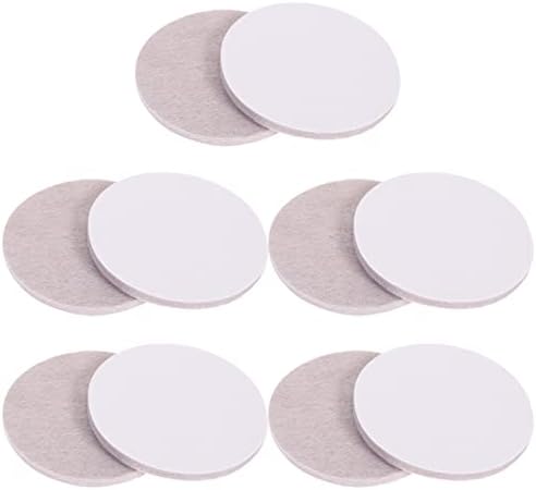 BIENKA Floors Feet Hardwood Scratch Self in Protector for Table Foot Non-Skid Cushions Furniture Leg Mute Anti Adhesive Mats Office Mat Floor Round Non- Diameter Protecting Glide Sliders Felt