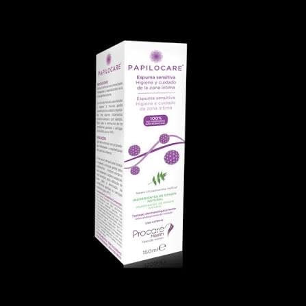 Papilocare Sensitive Intimhygiene Schaum, 150 ml, 2er Pack (2 x 300 ml)