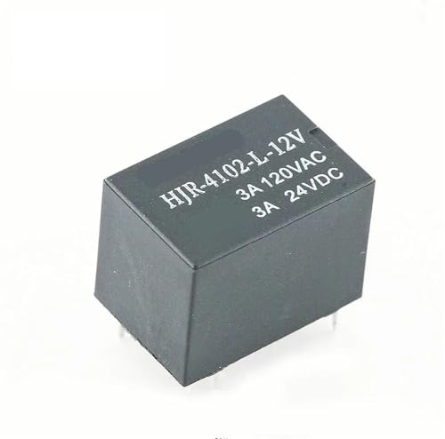 Relé de potencia HJR-4102-L-5V para solucionar fallos de conmutación en placas electrónicas