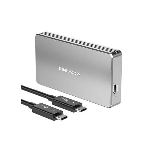 ACASIS 40Gbps M.2 NVMe SSD Enclosure, Tool Free Installation, TBU 401 for M1 M2 Pro/Max, Compatible with USB4/3.2/3.1/3.0/2.0, Support SSD Size 2280 B+M M-Key (TBU401)