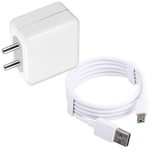 Image of 65W VOOC Fast Charger for Oppo F11 Pro F9 Reno | Adapter with Micro USB Cable