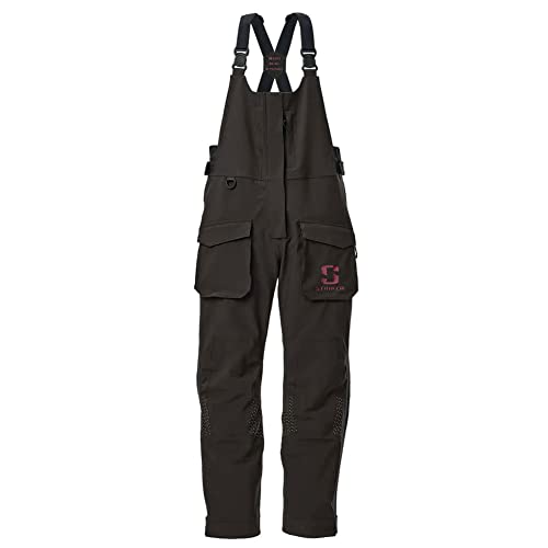 Striker Women's Adrenaline Durable Waterproof Breathable Outdoor Fishing Rain Bib with Reflective Elements