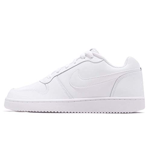 Nike Women's Ebernon Low Sneaker, White, 5 Regular US