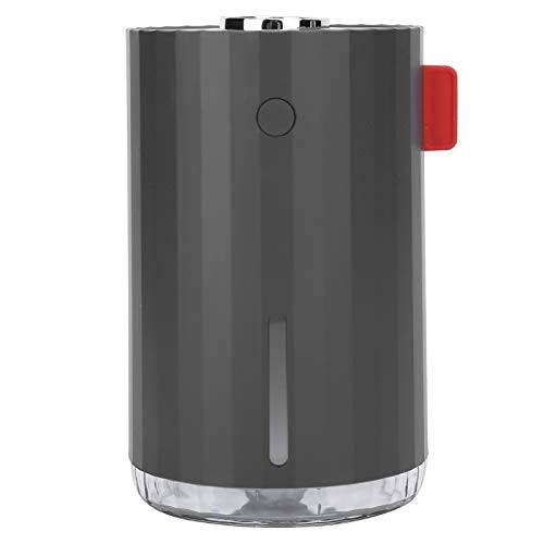 Humidificador USB Cocoarm de 280 ml con carga tipo C gris 2