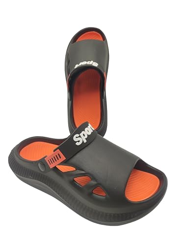 Men's Cloud Slides - Lightweight, Waterproof, Summer Open Toe Beach Slippers - Soft Cushion, Thick Sole, Indoor/Outdoor Comfort, Casual Style4