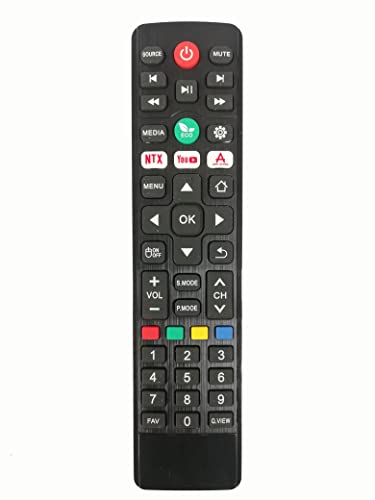 Image of LipiWorld Led LCD Smart Tv Universal Remote Control (Suitable for JVC Led Tv Remote Old Exactly Same Will Only Work) Compatible for JVC Tv