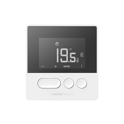 Home Pilot - Termostato Conectado Pure con Receptor para controlar la calefacción. Calefacción conectada | Ahorro de energía | Control por Voz - 8130000