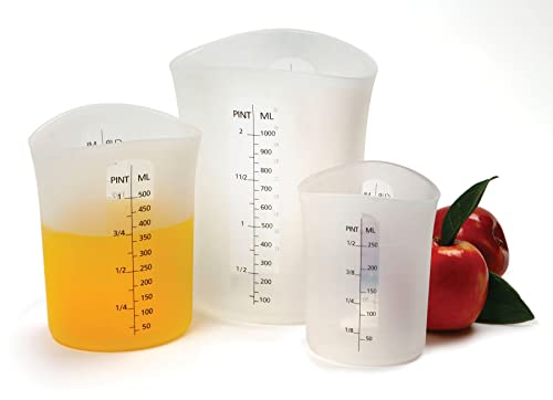 Norpro Vaso flexible de silicona medidor 2 tazas miniatura 4