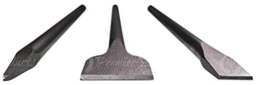 Makita 3 Piece - Sds-Plus Chisel & Point Bit Set For Sds+ Rotary Hammers - Aggressive Demolition For Concrete & Tile #TOP3