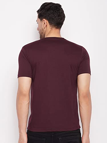Image of Orewa Men Men's Solid Regular Fit T-Shirt