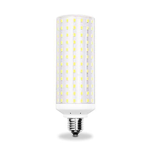 TRIJZHOU E27 LED Light Bulb 300W Halogen Equivalent Cool White 6000K 3680 Lumen AC 100-265V Medium Screw Base Non-Dimmable 360°Beam Angle No Flicker Corn led Bulb 1 Pack