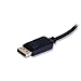 gofanco DP to HDMI, Gold Plated 10 Feet DisplayPort to HDMI Cable Adapter for DisplayPort-Equipped Systems to Connect to HDMI HDTVs or Monitors (DPHDMI10F)