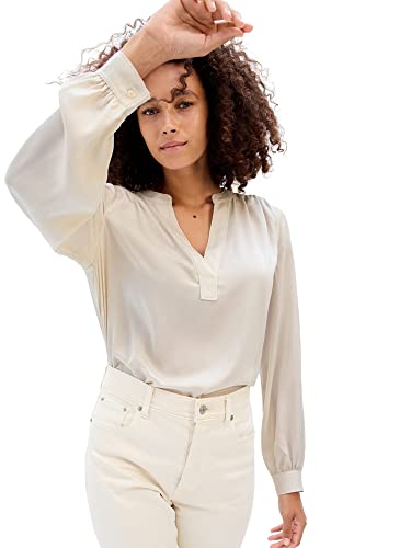 Image of Gap Women's Long Sleeve V-Neck Top Shirt