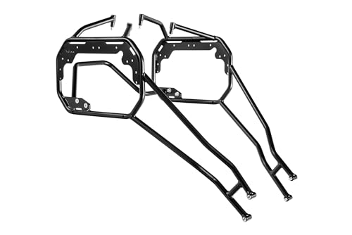 Yakk EXP Portapacchi laterali per Husqvarna 701, nero