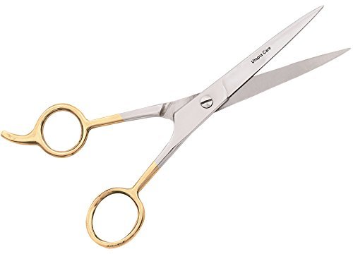 Professional Barber/Salon Razor Edge Hair Cutting Scissors / Shears (6.5-Inch) - Ice Tempered Stainless Steel Reinforced with Chromium To Resist Tarnish - By Utopia Care