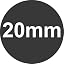 Black|20mm Thick