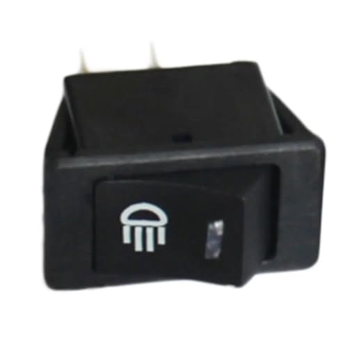 Interrupteur à bascule phare antibrouillard 12V bouton commutation tableau de bord LED
