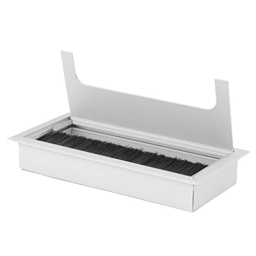 Œillet de câble de bureau rectangulaire 16 cm pour stopper le désordre