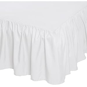 Amazonbasicslightweightruffledbedskirtclassicstylesoftandstylish100microfiberwith16dropqueenbrightwhitesolid  Urban Country Home Decor Amazon basics lightweight ruffled bed skirt classic style soft and stylish 100 microfiber with 16 drop queen bright white solid  urban country home decor