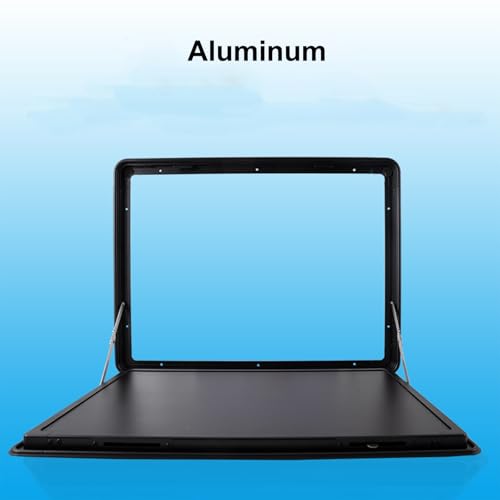 Mesa plegable para autocaravanas de aluminio blanca de 80x45 cm 4